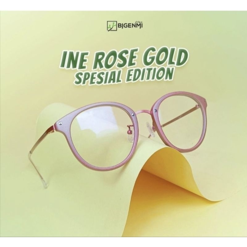 PROMO Kacamata Terapi Kesehatan K-Ion BIGENMI Premium 8 Rose Gold Original Stok Terbaru