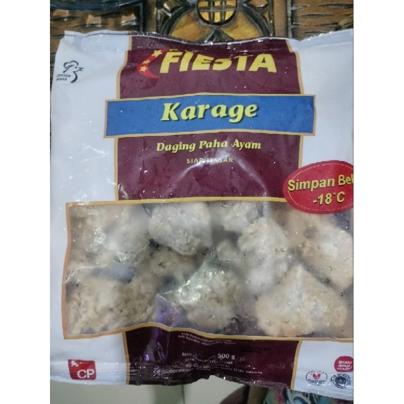 

fiesta Karage 500 gr Daging Paha Ayam