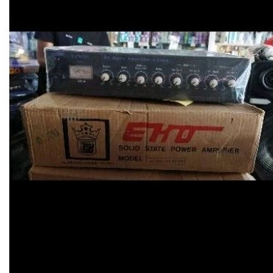 amplifier amplyfier power amplifier PA 100watt x 2 stereo penguat akhir Pake jengkol dilengkapi colo