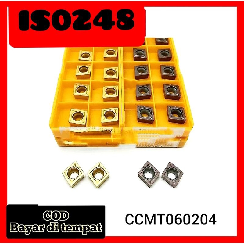 insert carbide insert ccmt06 02 04 insert CNC pahat bubut