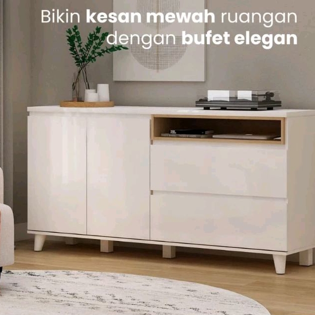 RAK TV 160 CM BUFET TV 160 CM LEMARI TV 160 CM LEMARI SEKAT LEMARI PARTISI RAK TV MODERN RAK SERBAGU