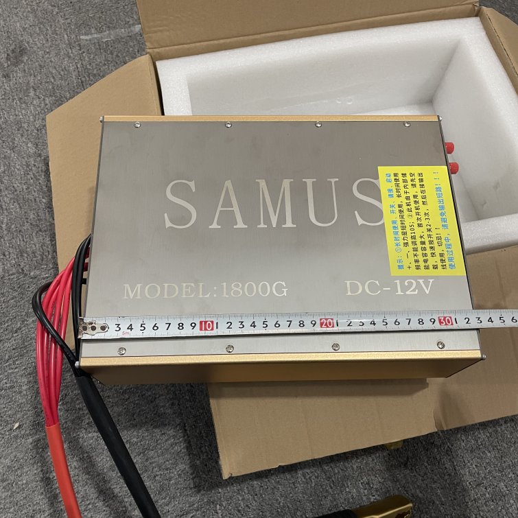 buatan Taiwan SAMUS 1800G DC12V 60000W Inverter Ultrasonik Mesin Listrik Daya Tinggi Inverter Aman