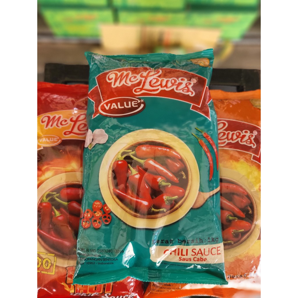 

Saus Cabe Mc Lewis Extra Hot dan Hot n Hot 1 kg