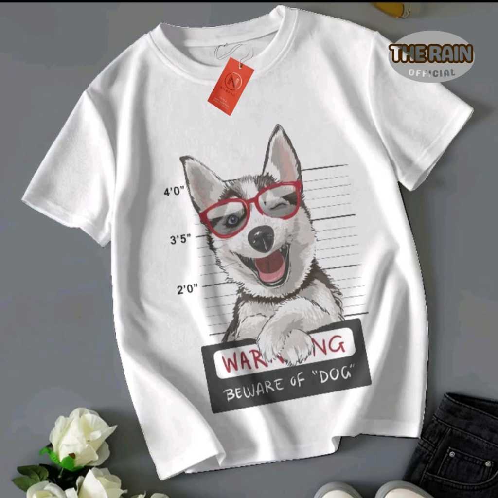 cod gratis ongkir kaos DEWASA snopi danger free ongkir Kaos T-Shirt Distro Pria Wanita Terbaru DBJEA