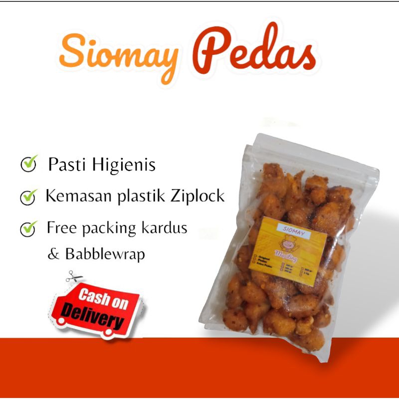 

Cemilan Siomay Cikruh Pedas Daun Jeruk