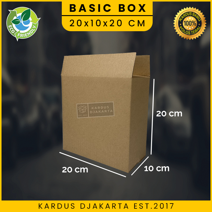 

Kardus / Karton Box Packing Polos 20x10x20 cm