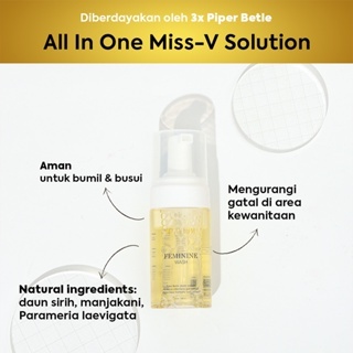 Mayium Feminine Wash Foam Based pH Balance 40ml - Pembersih Kewanitaan