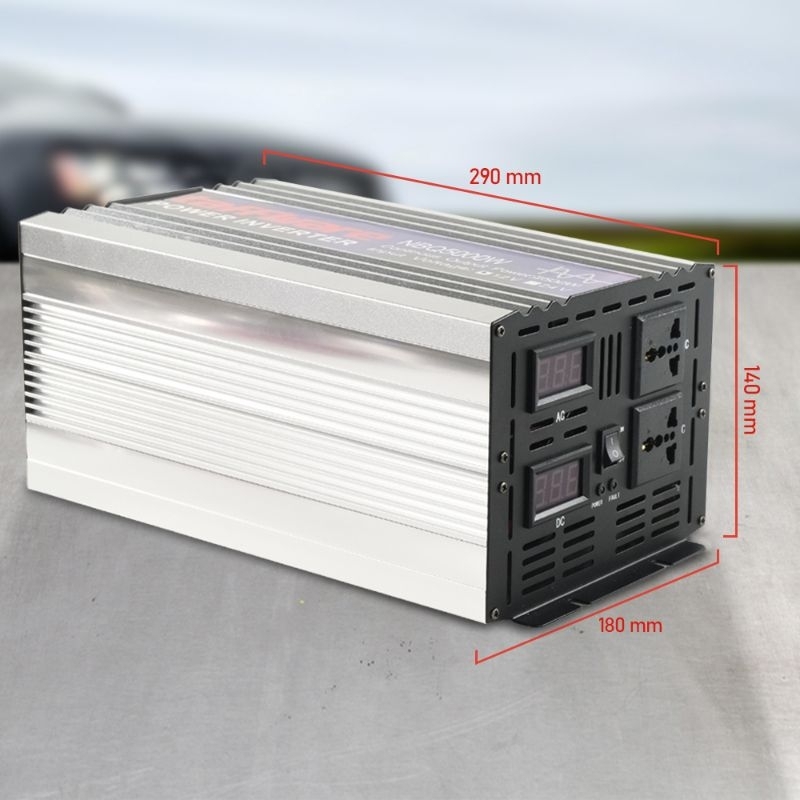 Fast_Buying Taffware Power Inverter Pure Sine Wave Dc 12V 24V To Ac220V 5000W Psw 5000 Watt