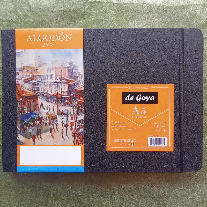 

DE GOYA ALGODON STITCH BOOK A5 CP 300gsm | Preloved watercolor