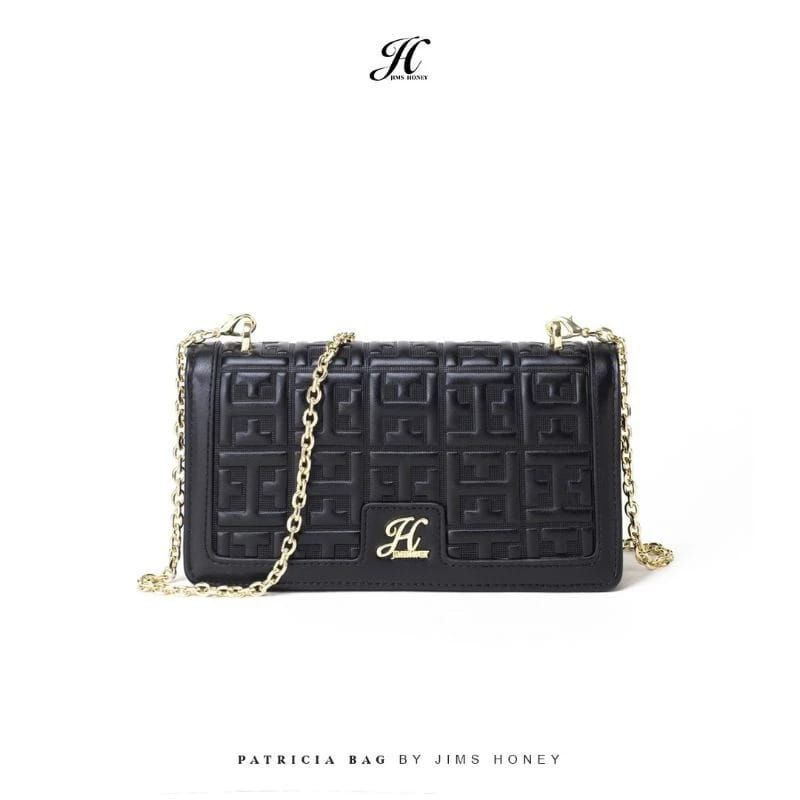 Patricia Bag Jims Honey Tas Slempang Wanita Tas Pesta Free Exlisive Box Tali Rantai
