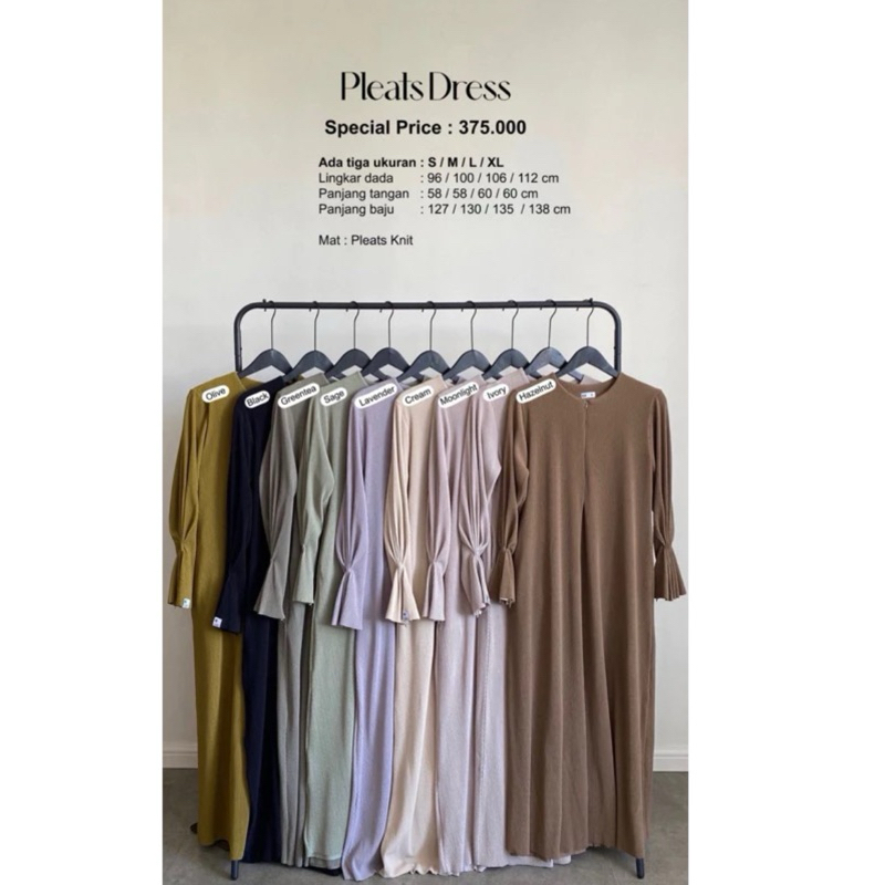 Preloved Pletas dress by Khalewale/Preloved Fleurs dress by Aqsamodestwear