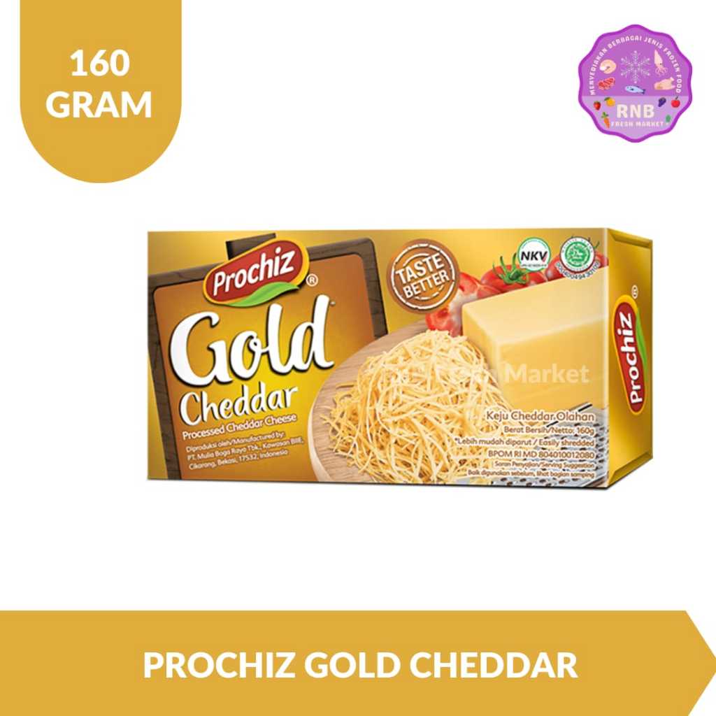 

Prochiz Gold Cheddar Netto 160 Gram