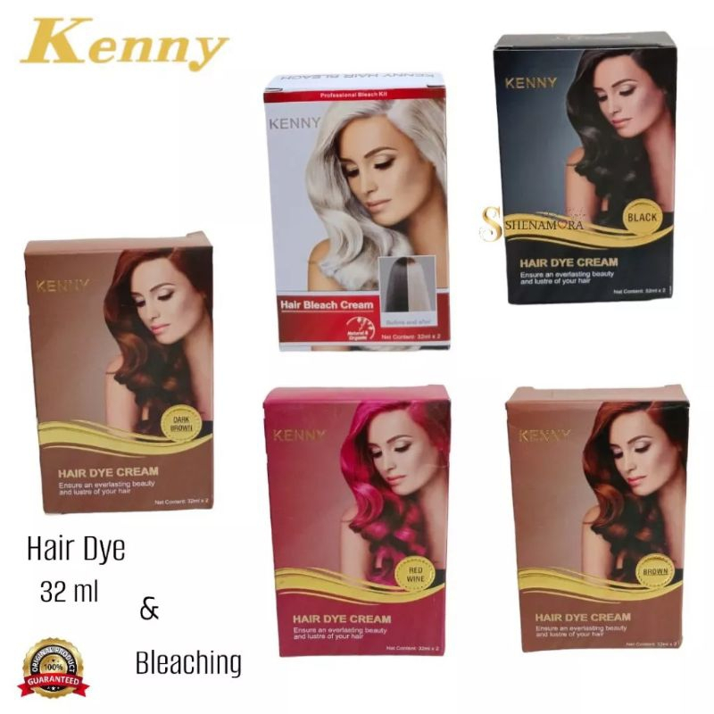 Product image Kenny Hair Dye Cream /Semir Rambut Premium Share: Product Information Section Kenny Ha