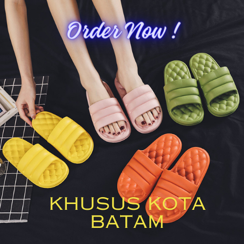 ☘️ GSGalery - KHUSUS KOTA BATAM GS3842 - Sandal BANTAL EVA - Selop Empuk Elegan Modis - Sandal Empuk