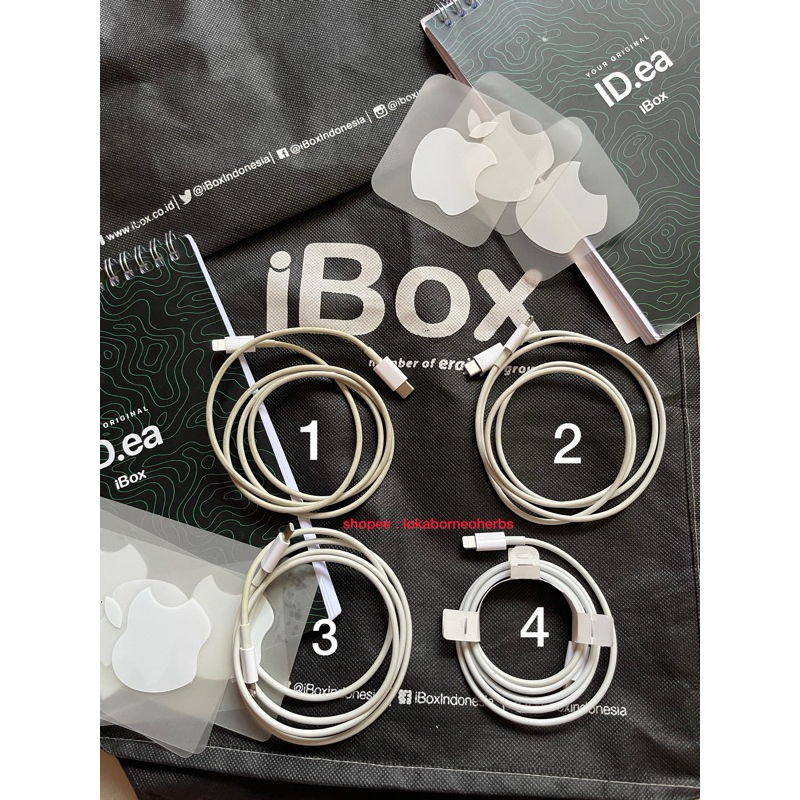 Kabel iPhone Type C To Lightning Fast Charging Original Ori Copotan iBox