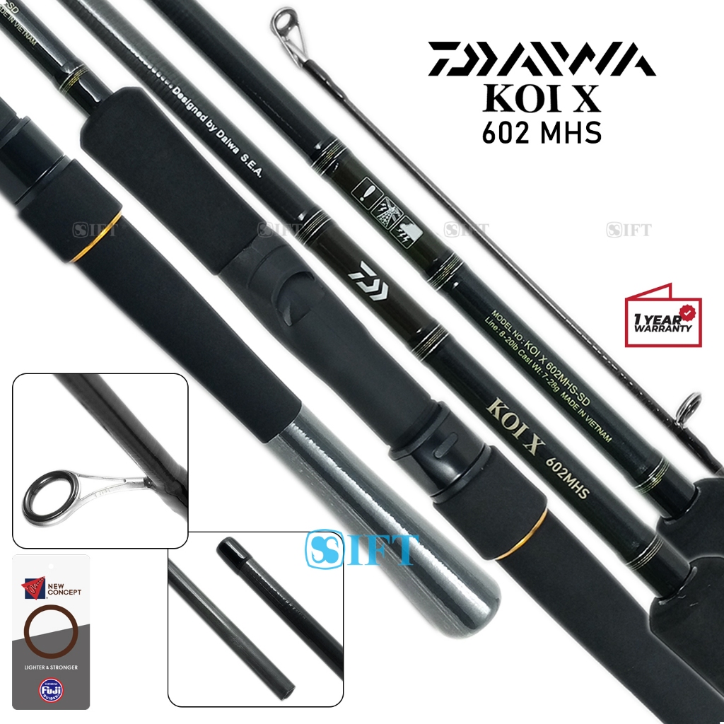 Joran DAIWA KOI X | Fuji Guides | Galapung Mas Galatama Lele Bawal | Resmi