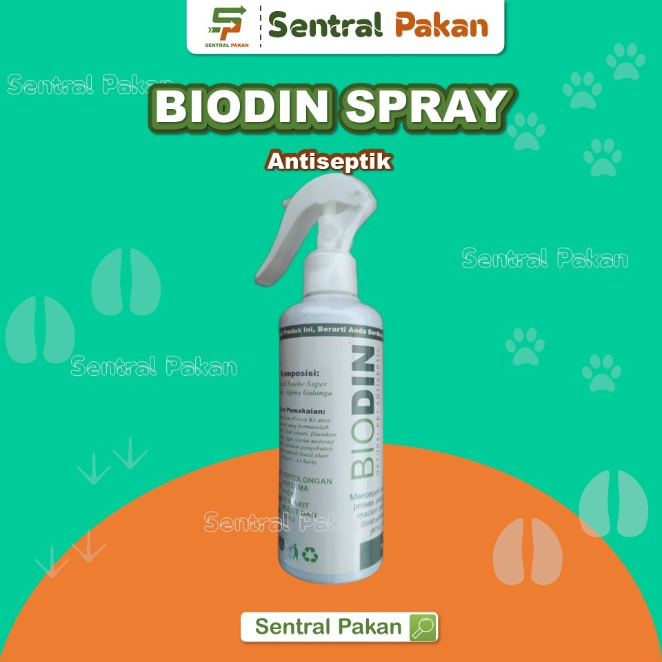 BIODIN SPRAY 250ML - ANTI SEPTIK