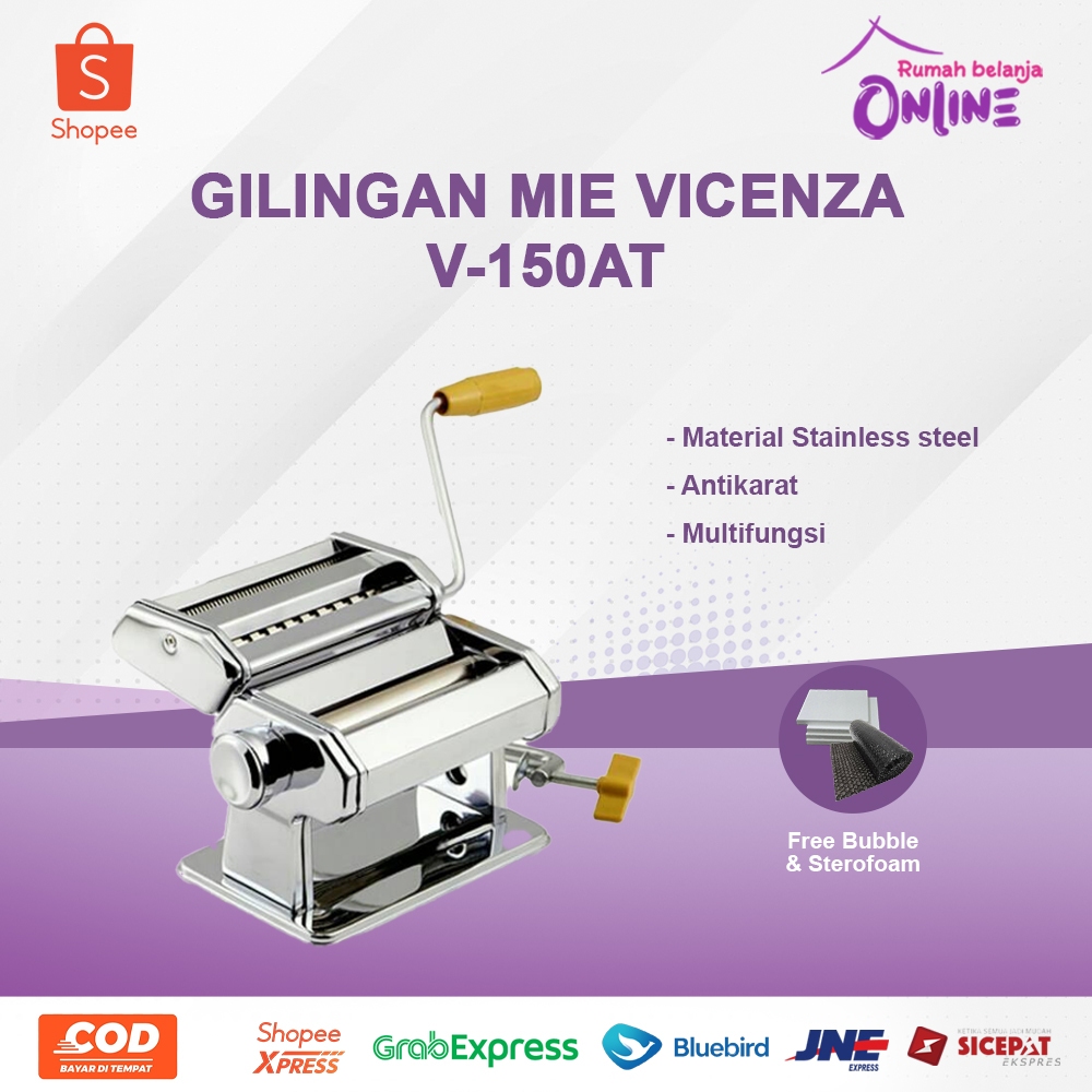 GILINGAN MIE VICENZA V-150AT ALAT PENGGILING MIE LISTRIK