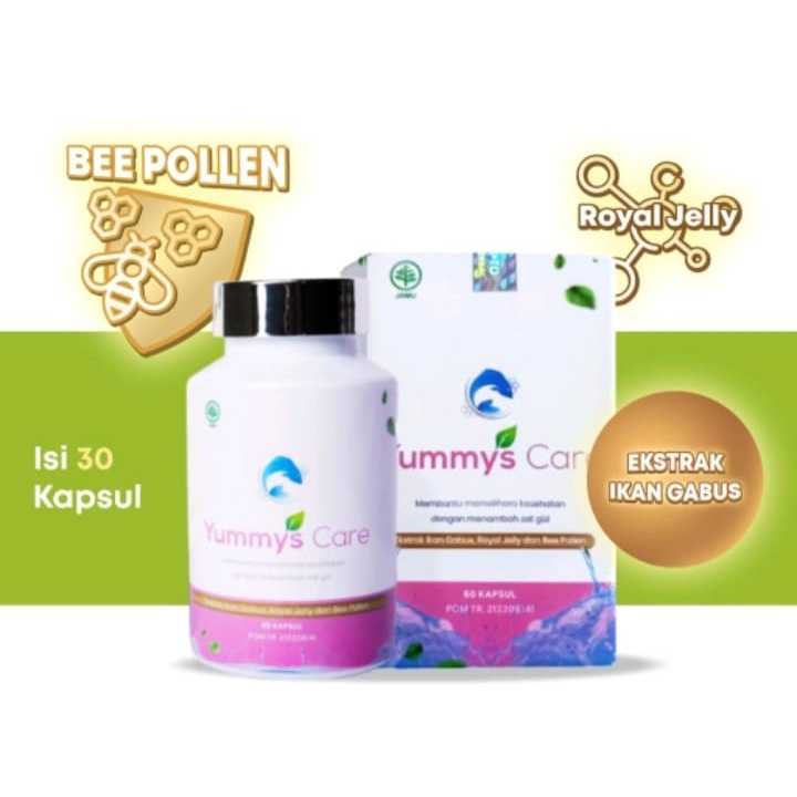 Yummys Care Kapsul Ekstrak Ikan Gabus 30 kapsul / Sampo