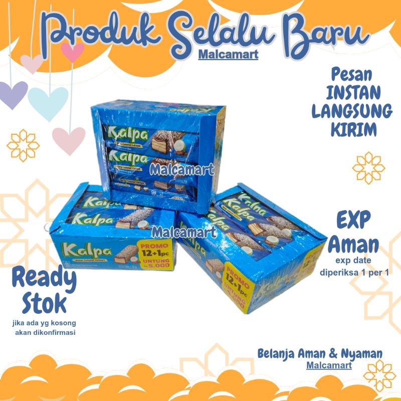 

KALPA wafer cokelat @24gram isi 12