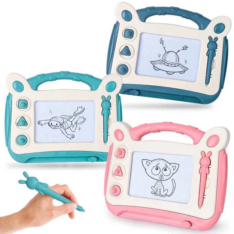 

Meja Belajar Papan Tulis Gambar Anak Lukisan Seni Mewarnai Magnetik Portable