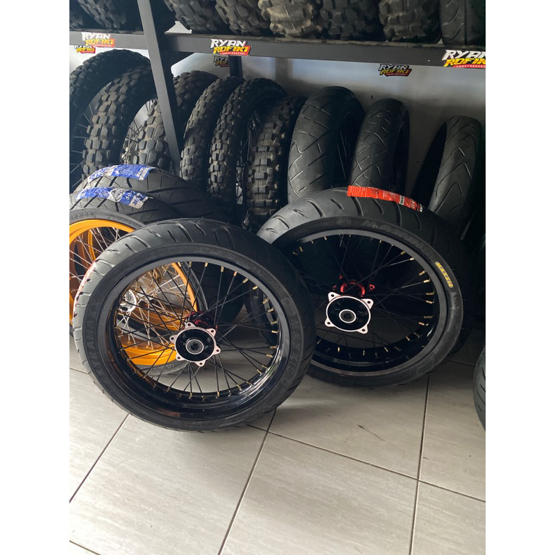 RODA SUPERMOTO KLX 300/350 BAN MAXXIS