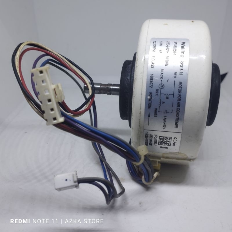 Dinamo indoor ac Daikin original  MOTOR FAN INDOOR AC DAIKIN  DINAMO MOTOR INDOOR AC DAIKIN ORI