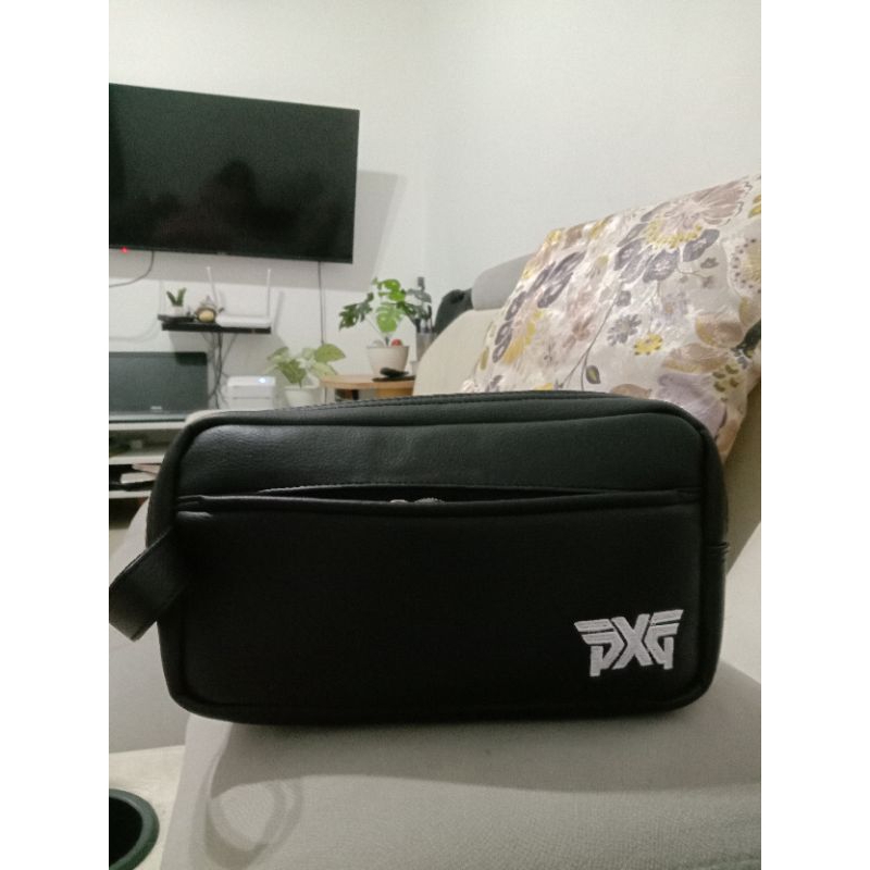 New Handbag Tas Bola Golf Sintetis Kulit Jeruk