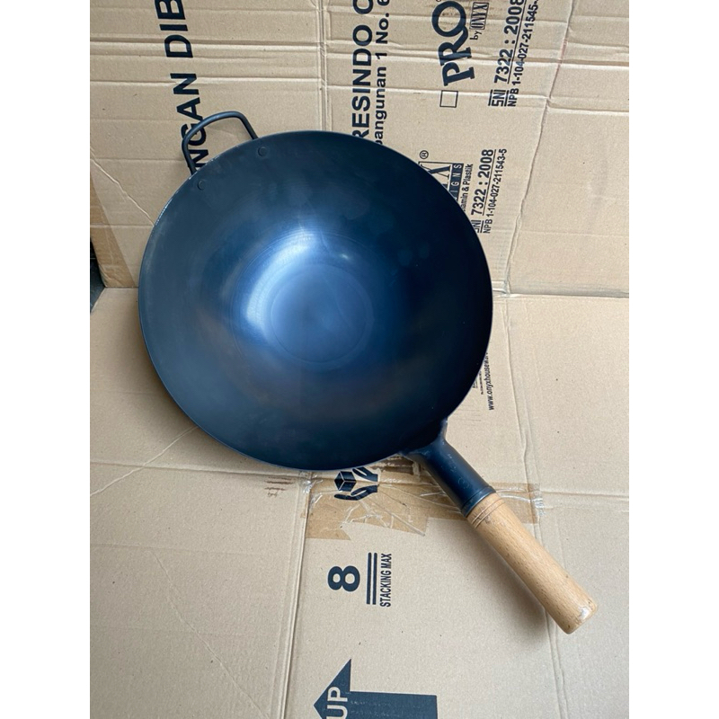 Wajan Gagang Baja Import 34cm