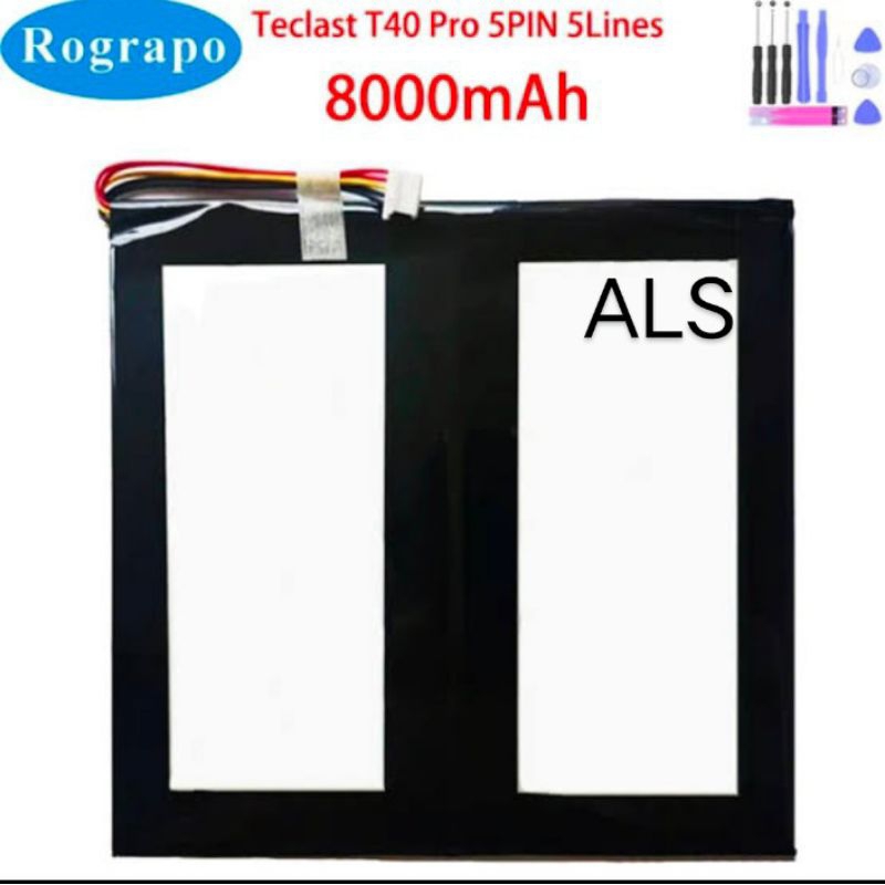 Batre 30105127 For Tablet Teclast T40 pro Batrei Tab Baterai tablet Batrai tab Battery