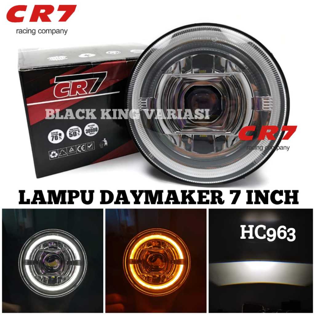 Lampu Daymaker 7 Inch Lampu Tembak Daymaker 7 inch Lampu Utama Daymaker LED 7 inch Lampu Led Daymake