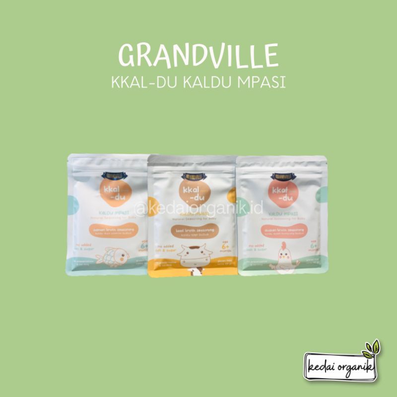 

Grandville Kkal-du Kaldu MPASI Ayam / Kaldu MPASI Sapi / Kaldu MPASI Salmon