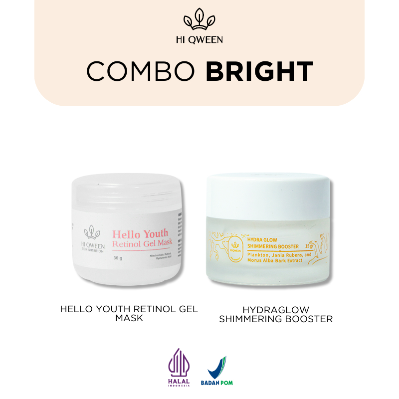 HIQWEEN PAKET COMBO BRIGHT