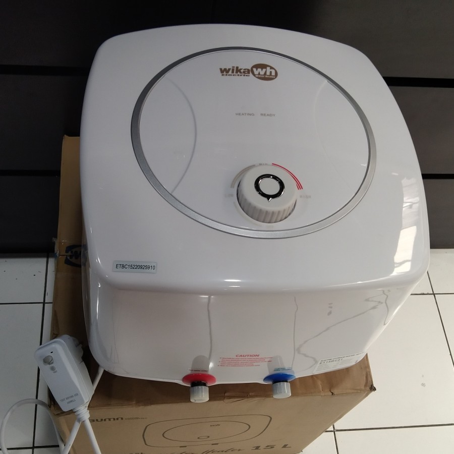 Water heater pemanas air listrik WIKA 15 liter EWH 200 watt