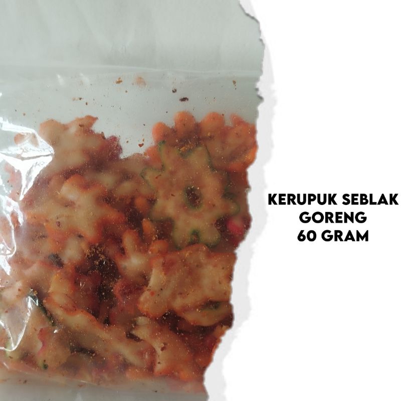 

Kerupuk Seblak Goreng 60gram
