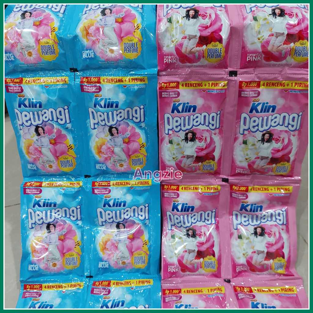 Soklin Pewangi 1000 1 renceng isi 6 sachet