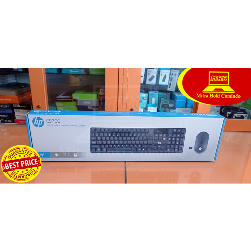 Keyboard mouse WIRELESS HP CS700