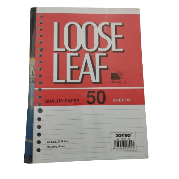 

Loose Leaf A5 - Isi Binder A5 Joyko - Kertas
