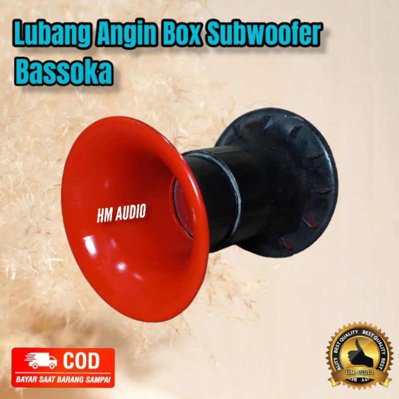 Lubang angin Basoka Subwofer Lubang hawa Box Subwoofer