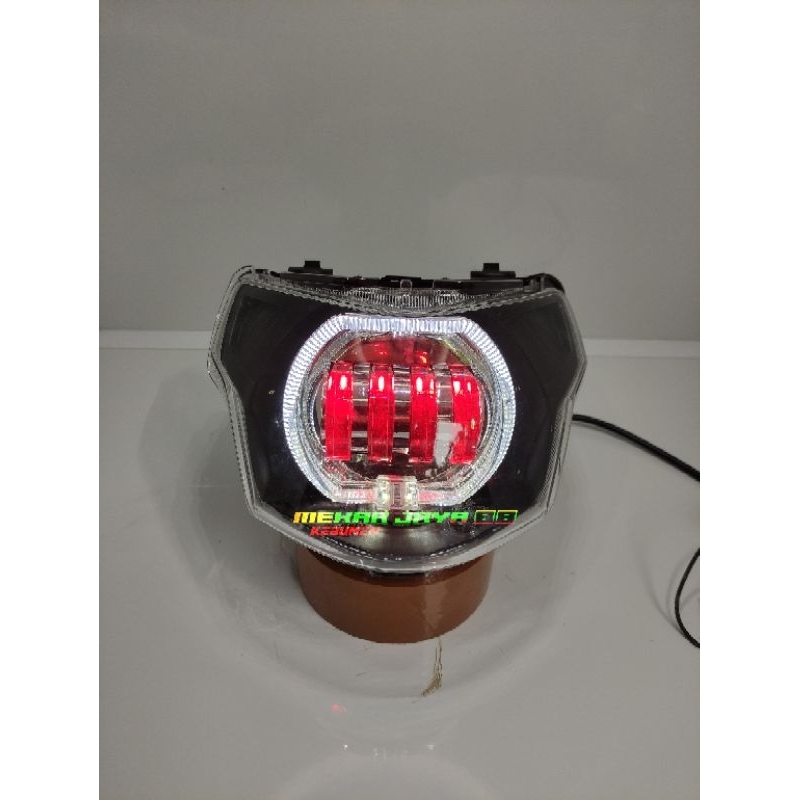 MIKA REFLEKTOR LAMPU LED VEGA ZR BILED PROJIE 4 LENSA