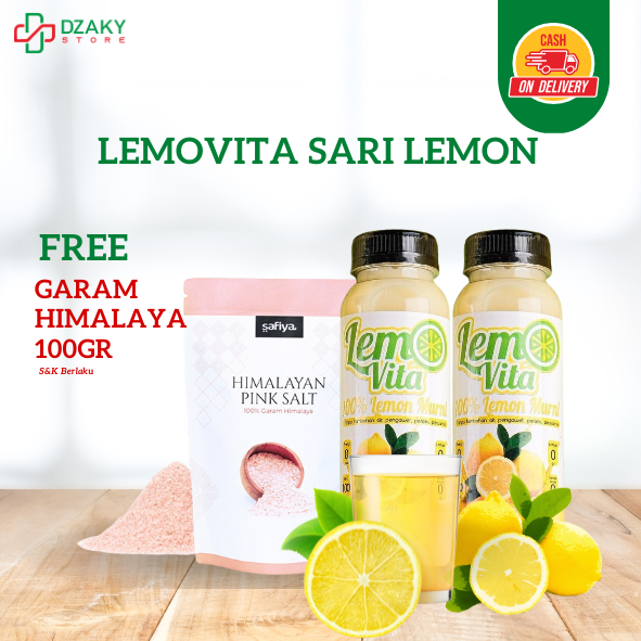 	 (BISA COD) LEMOVITA 100% Sari Lemon Murni Tanpa Bahan Pengawet	