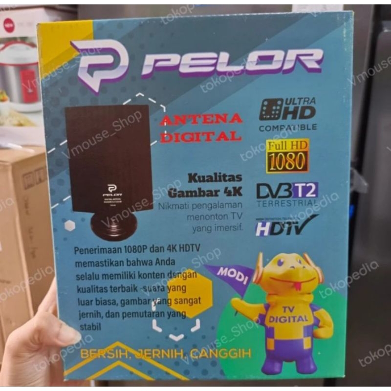 ANTENA PELOR DIGITAL TV OUTDOOR/ INDOOR - ANTENA TV DIGITAL PELOR - ANTENA DIGITAL TV - ANTENA DIGIT