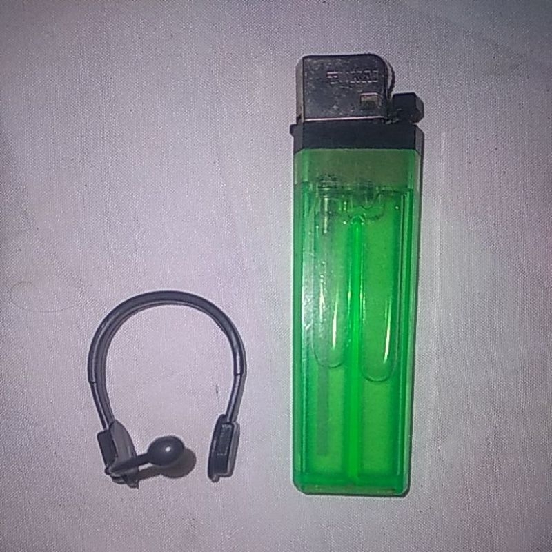 action figure 1/6 kitbash headset mic warna hitam