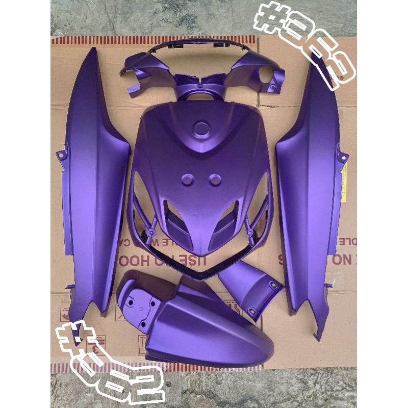 Full Halus Body Motor Yamaha Mio Smile / Mio Sporty Ungu Doff