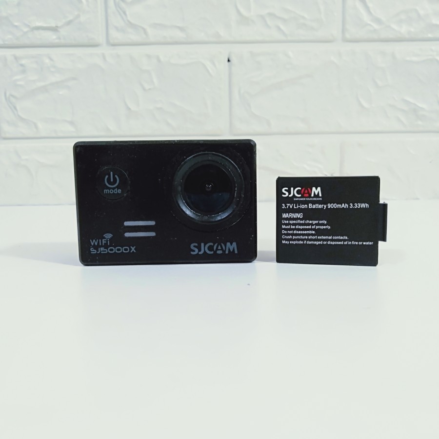 sjcam sj5000x 4k action camera second hitam