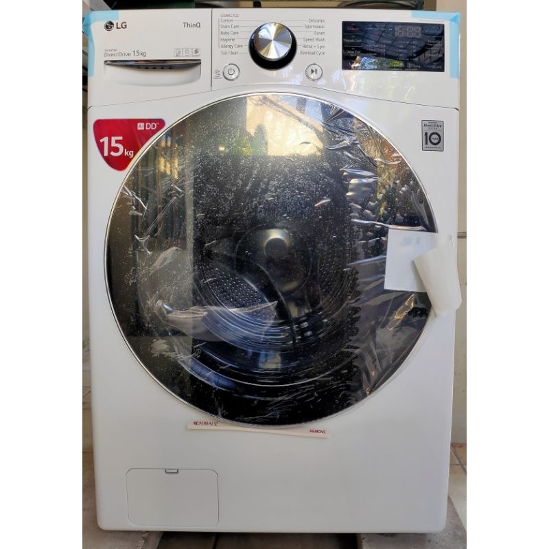 Washer/mesin cuci LG 15kg front loading