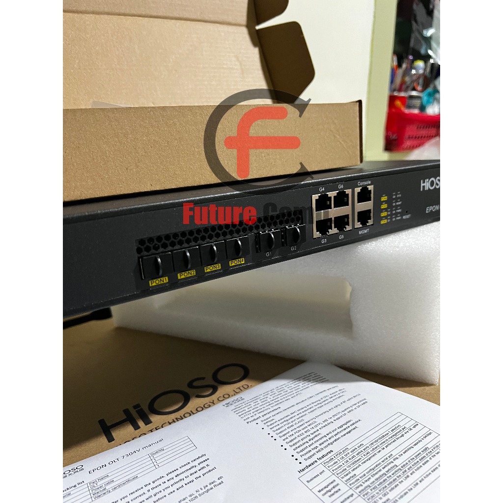 HIOSO OLT HA7304V ACDC 4 PORT EPON WITH SFP