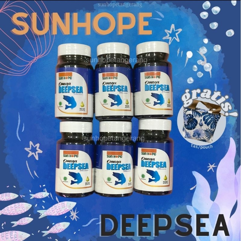 SUNHOPE DEEP SEA deepsea sunhope minyak ikan omega 3