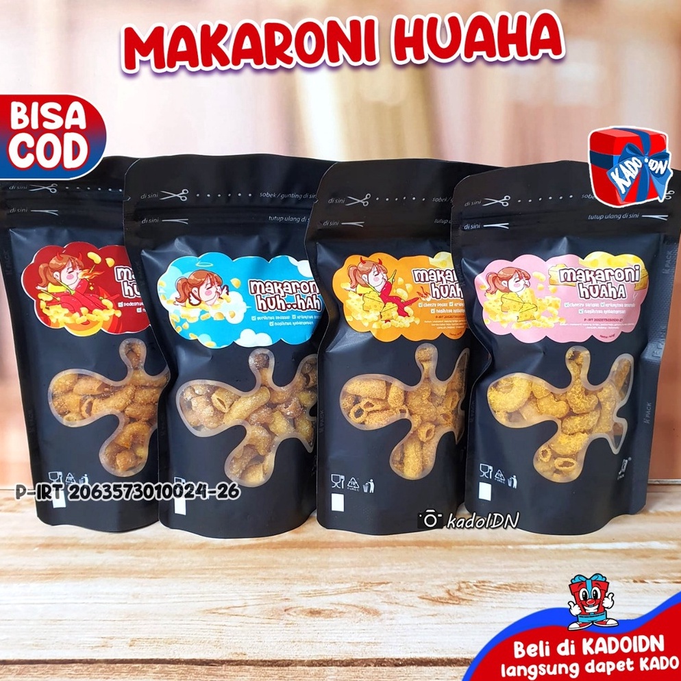 

PENJUALAN CEPATBEST SELLER Macaroni HUH HAH makaroni 2 varian rasa