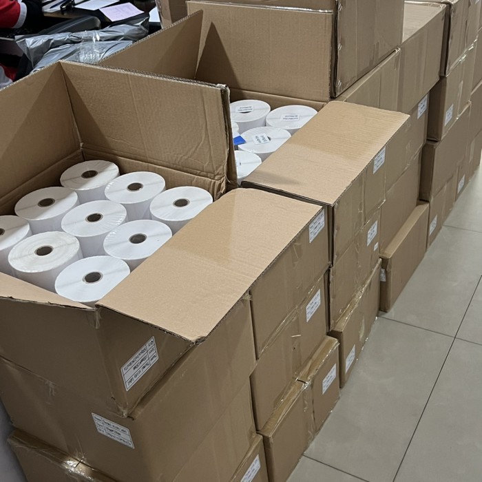 

[JAGOPACK] Kertas Termal 100x150mm Ukuran A6 Isi 500 Pcs - Label Thermal 100x150mm - Kertas Thermal